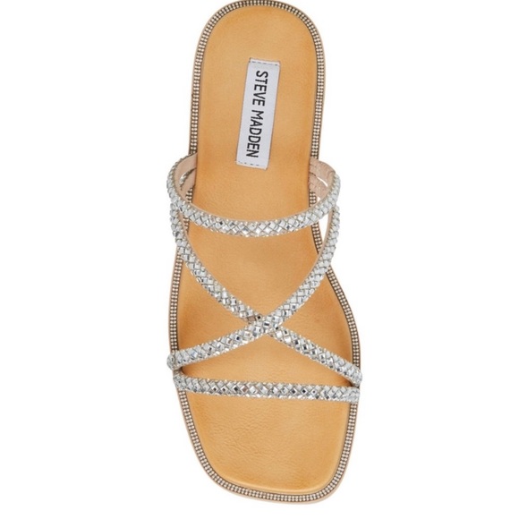 steve madden sandals bling